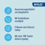 HYLO COMOD Augentropfen mit Hyaluronsäure für trockene Augen – 10 ml (Einzelpack)
