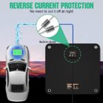 ECO-WORTHY 12V 10W Solarladegerät für Autobatterien – Tragbares Solarpanel mit Krokodilklemmen für Auto, Boot & Motorrad