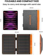 5V 20W Portable Solar Charger for Camping