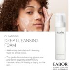 BABOR CLEANSING Foam – Erfrischender Reinigungsschaum für Mischhaut & ölige Haut, Vegan, 200 ml