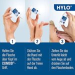 HYLO GEL Augentropfen für trockene Augen, langanhaltende Feuchtigkeit mit Hyaluronsäure
