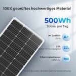 Renogy 100w Solarpanel 12v Solarmodul für Wohnmobil