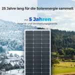 Renogy 100w Solarpanel 12v Solarmodul für Wohnmobil