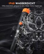 SUNPOW Metalldetektor Pinpointer - Wasserdicht IP68, 360° Suchbereich
