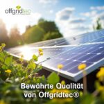 Offgridtec 5W-30W 12V Monokristallines Solarpanel für mobile Solarsysteme