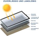 BENY 430W Bifacial Solarpanel Full Black für Balkonkraftwerk, Photovoltaikanlage, Schräg- & Flachdach, Garten