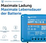 Victron Energy SmartSolar MPPT 75V 15A 12/24V Solar-Laderegler (Bluetooth)