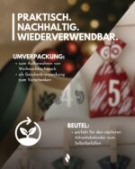 frihed.® Wellness Adventskalender 2025 – 24 Peelingsalze & Duschbomben Geschenkset – Bild 4