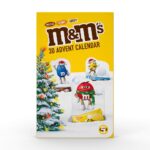 M&M's Adventskalender 346g – 3D Pop-Up Kalender mit Peanut, Chocolate & Crispy, Ideal zum Verschenken