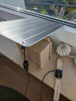 FlexSolar Solar Ladegerät USB 6W 5V Hochleistungs-monokristallines Modul