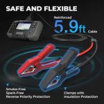 TOPDON BT600 Batterietester 12V/24V mit Drucker, 3,5" Display, USB-Update – Für Heimwerker & Profis