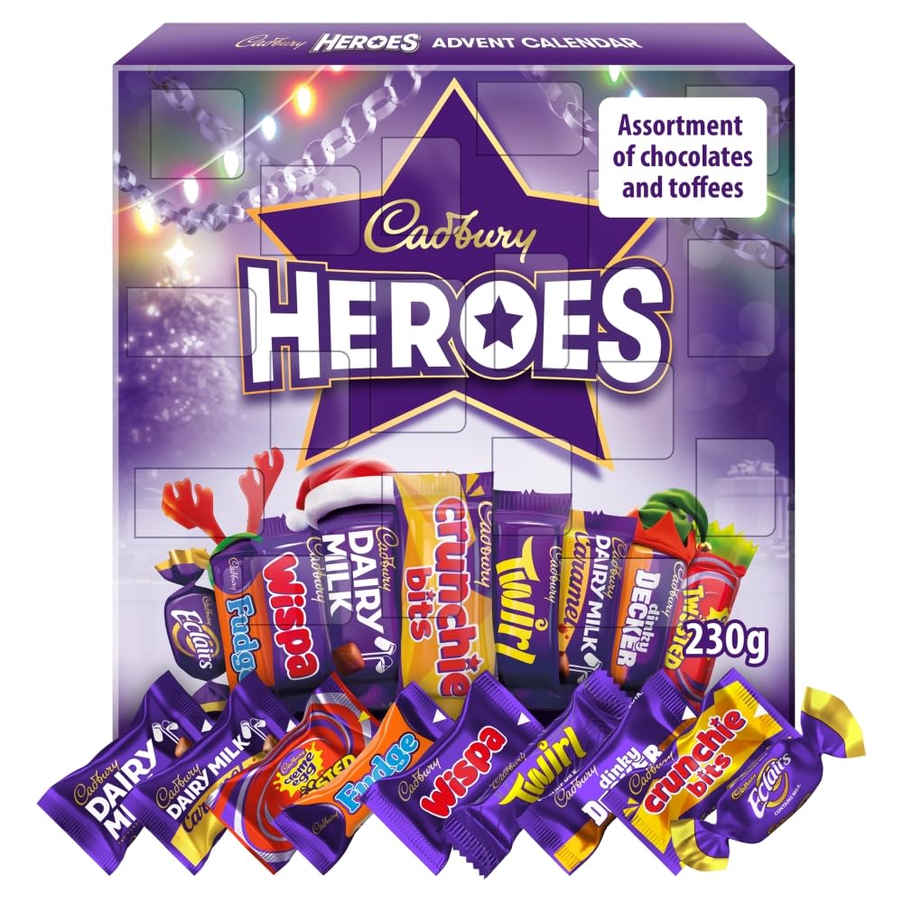 71ra7KPktlL._SL1000_.jpg Cadbury Heroes Premium Advent Calendar 230g