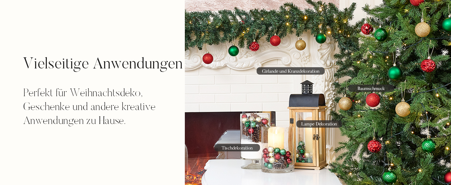 7691a6f5-4363-4d00-9d64-b7802922a87b.__CR0,0,1464,600_PT0_SX1464_V1___ Victor's Workshop Weihnachtskugeln 9tlg. 6cm – Christbaumdeko aus Kunststoff mit verschiedenen Themen