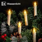 FREEPOWER LED Christbaumkerzen Kabellos mit Fernbedienung & Timer