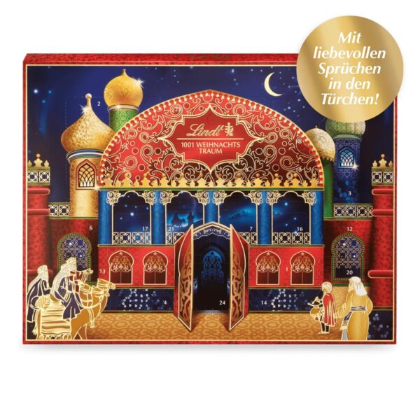 Lindt 1001 Weihnachts-Traum Adventskalender 2024