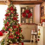 Shining She Weihnachtsbaum-Schleifen, Glitzer, für festliche Dekoration