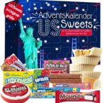 Amerikanische Süßigkeiten Adventskalender 2024 – 24x Candy für die Weihnachtszeit