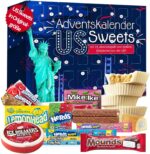 Amerikanische Süßigkeiten Adventskalender 2024 – 24x Candy für die Weihnachtszeit