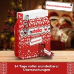 nutella Adventskalender 2024 - 24 süsse Leckereien & exklusive Mini-Geschenke