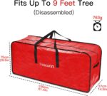 Shareconn Weihnachtsbaum Aufbewahrungstasche, wasserdicht & robust, für Bäume 7.5-9FT