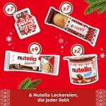 nutella Adventskalender 2024 - 24 süsse Leckereien & exklusive Mini-Geschenke