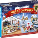 PLAYMOBIL Christmas 71088 Adventskalender – Weihnachtsbacken für Kinder ab 4 Jahren