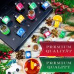Hallingers Christmas Car Tee Adventskalender – Handmade, vegan & glutenfrei in Schraubgläsern