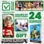 Minecraft Adventskalender für Kinder – 24 Überraschungen, Spielzeug & Schreibwaren – Bild 3