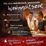 CRIMECASES Krimi Adventskalender 2024 "Der Vegas Fall" - 24 Rätsel für Escape-Room & Krimi-Fans