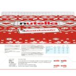 nutella Adventskalender 2024 - 24 süsse Leckereien & exklusive Mini-Geschenke