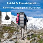 ELECAENTA 30W Faltbares ETFE Solarladegerät – 3-Port USB, PD18W, Type-C, Outdoor & Handy-Ladegerät