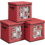 SONGMICS Aufbewahrungsboxen für Weihnachtsdekoration