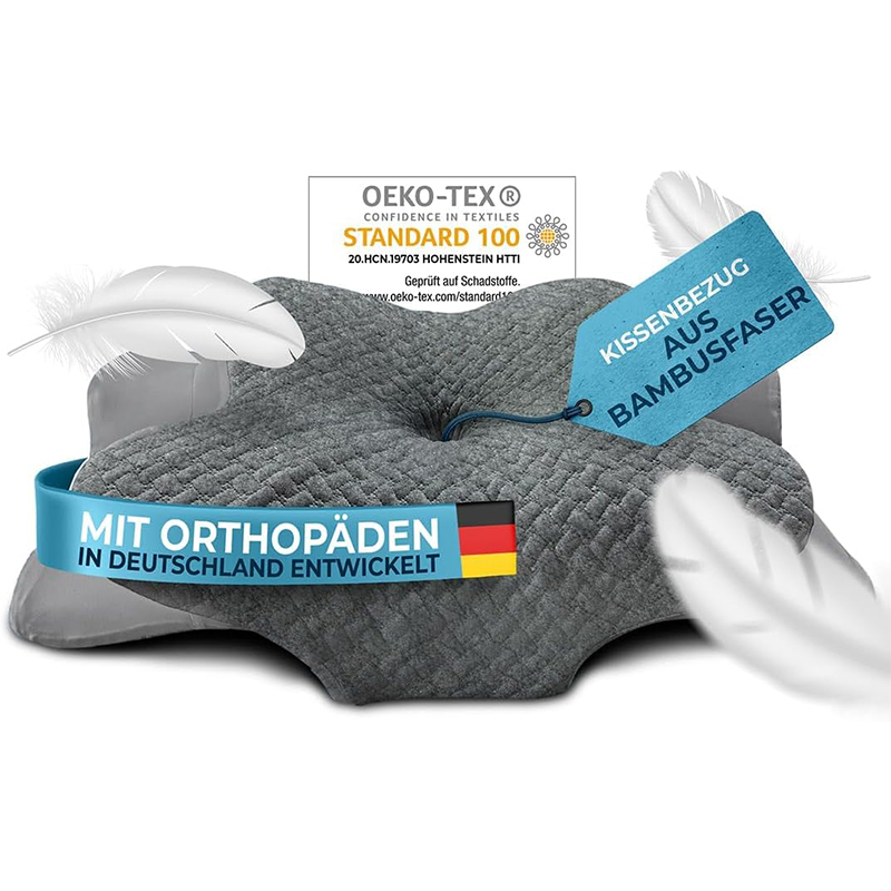 Glückstoff® Kissenbezug für Orthopädisches Kissen