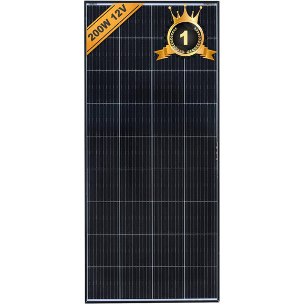 enjoy solar PERC Mono 200W 12V Solarpanel Solarmodul Photovoltaikmodul