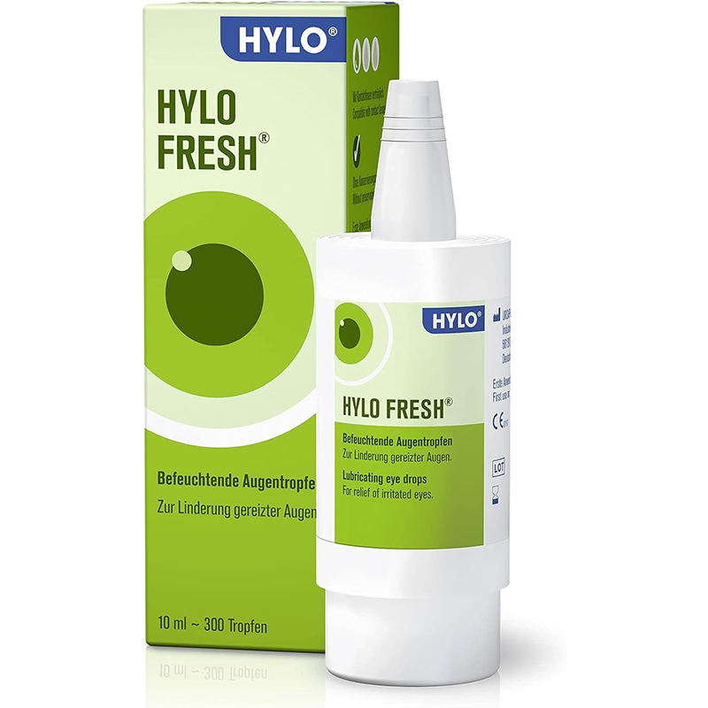 hylo fresh HYLO FRESH Augentropfen mit Hyaluronsäure & Euphrasia – 10 ml