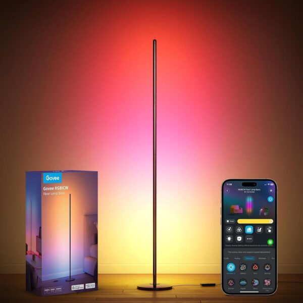 Govee RGBICW LED Stehlampe – Alexa-kompatibel, App-Steuerung