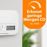 Smartwares CO-Melder, 10 Jahre Sensor, Display & Testknopf, 85 dB Alarm