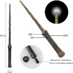 Eldnacele LED Stabkerzen mit Timer & Fernbedienung – Flackernde Kerzen für Deko & Feste