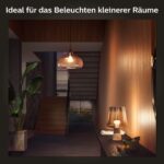 Philips Hue White E27 LED Leuchte, dimmbar, warmweiß, 806 lm – Smarte Steuerung per Sprache & App