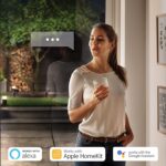 Philips Hue Resonate Außenwandleuchte – 16 Mio. Farben, App-Steuerung, Alexa-kompatibel [Energie G]