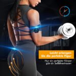 Lovcoyo EMS Bauchmuskeltrainer – 6 Modi, 19 Intensitäten, USB-wiederaufladbar, Ganzkörpertraining