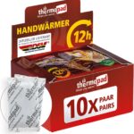 Thermopad Handwärmer – 12h Wärme, 55°C, 10 Paar Taschenwärmer