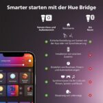 Philips Hue Play Gradient Lightstrip – 32/34”, dimmbar, 16 Mio. Farben, App-Steuerung, Alexa & HomeKit-kompatibel