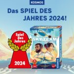 KOSMOS Sky Team - Spiel des Jahres 2024 , Kooperatives Strategiespiel für 2 Personen ab 10 Jahren