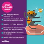 Vamoosh Tierhaarentferner – 6x100g für Waschmaschinen & Haustierbettwäsche