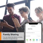 ANTELA Smart Steckdose – WLAN, Alexa & Google kompatibel, Strommessung, Timer, 16A, 2er-Set