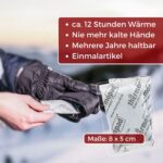 Thermopad Handwärmer – 12h Wärme, 55°C, 10 Paar Taschenwärmer