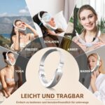Elektrisches V-Face Shaping Massager – 6 Modi EMS Gua Sha, Rotes & Blaues Licht, Gesichtslifting & Straffung mit Fernbedienung
