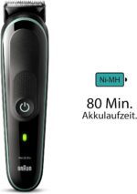 Braun 8-in-1 Barttrimmer & Bodygroomer – Wasserdicht, 80 Min Akku