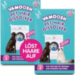 Vamoosh Tierhaarentferner – 6x100g für Waschmaschinen & Haustierbettwäsche